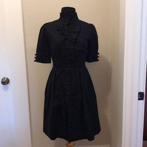 Black dress by Shoshana